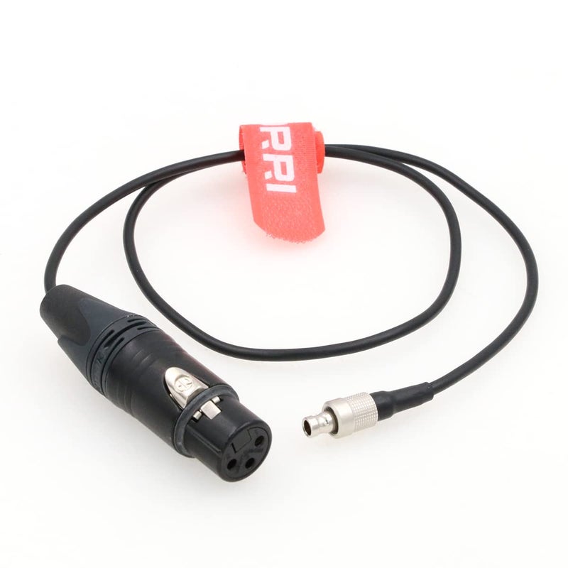 DRRI FVB 3-Pin to NEUTRIK XLR 3-Pin Female Sennheiser SK2000 Transmitter Input Cable - Image 2